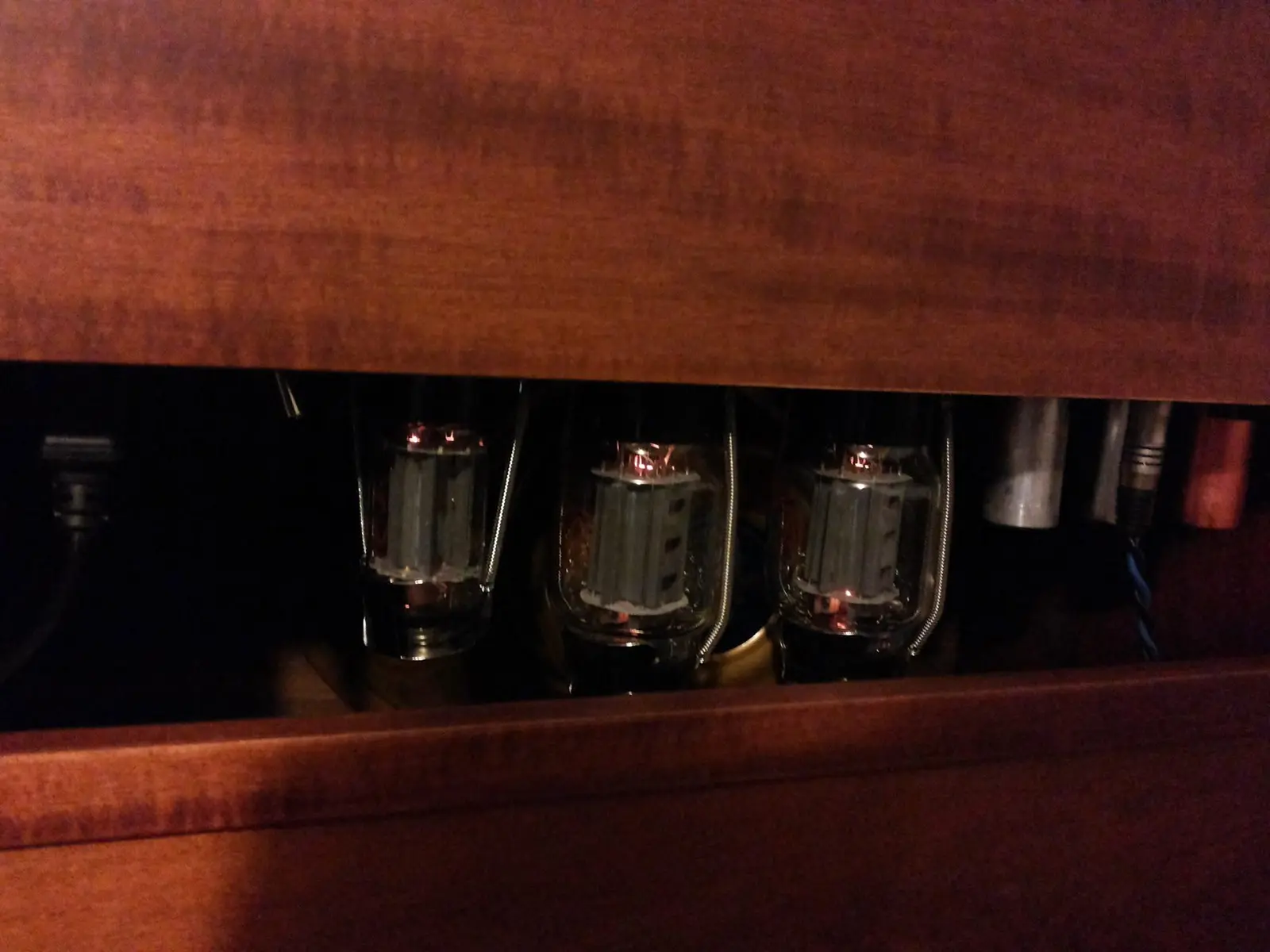 Blue Eye Dual Channel valves viewed from the rear