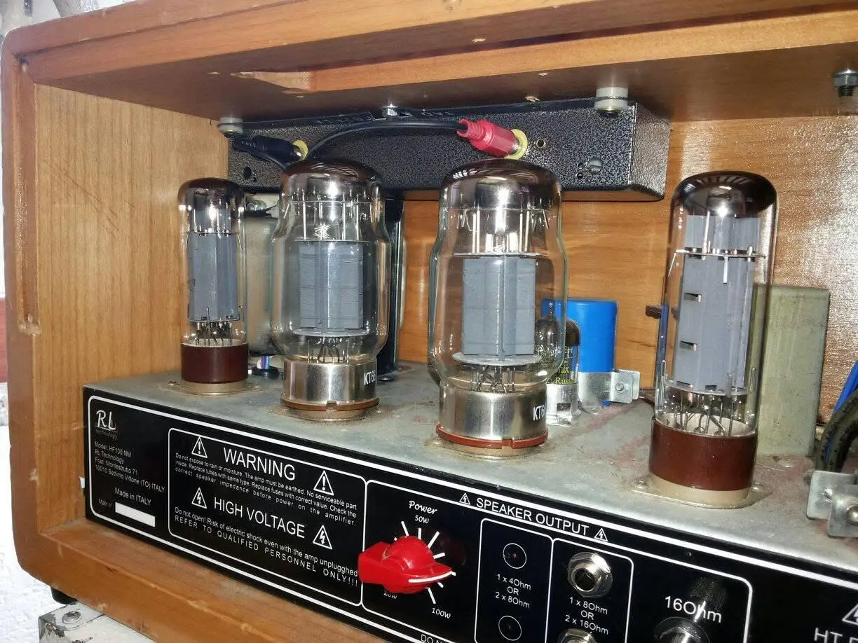 Retro della Hot Fusion con le coppie di finali KT66 ed EL34