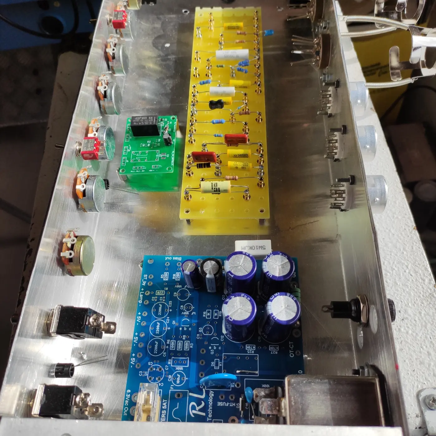 Elettronica interna e alimentatore SMPS del Nipple Tweaker